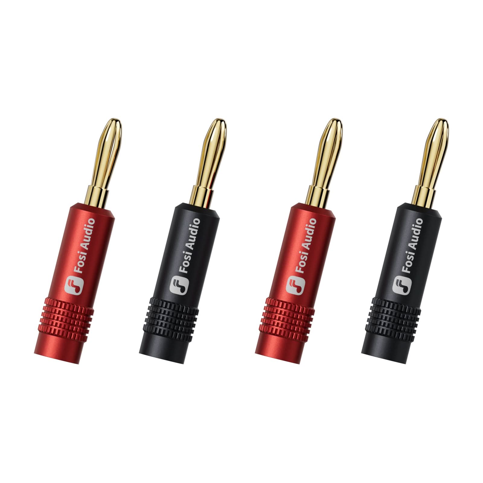 Fosi Audio Speaker Banana Plugs 2 Pairs
