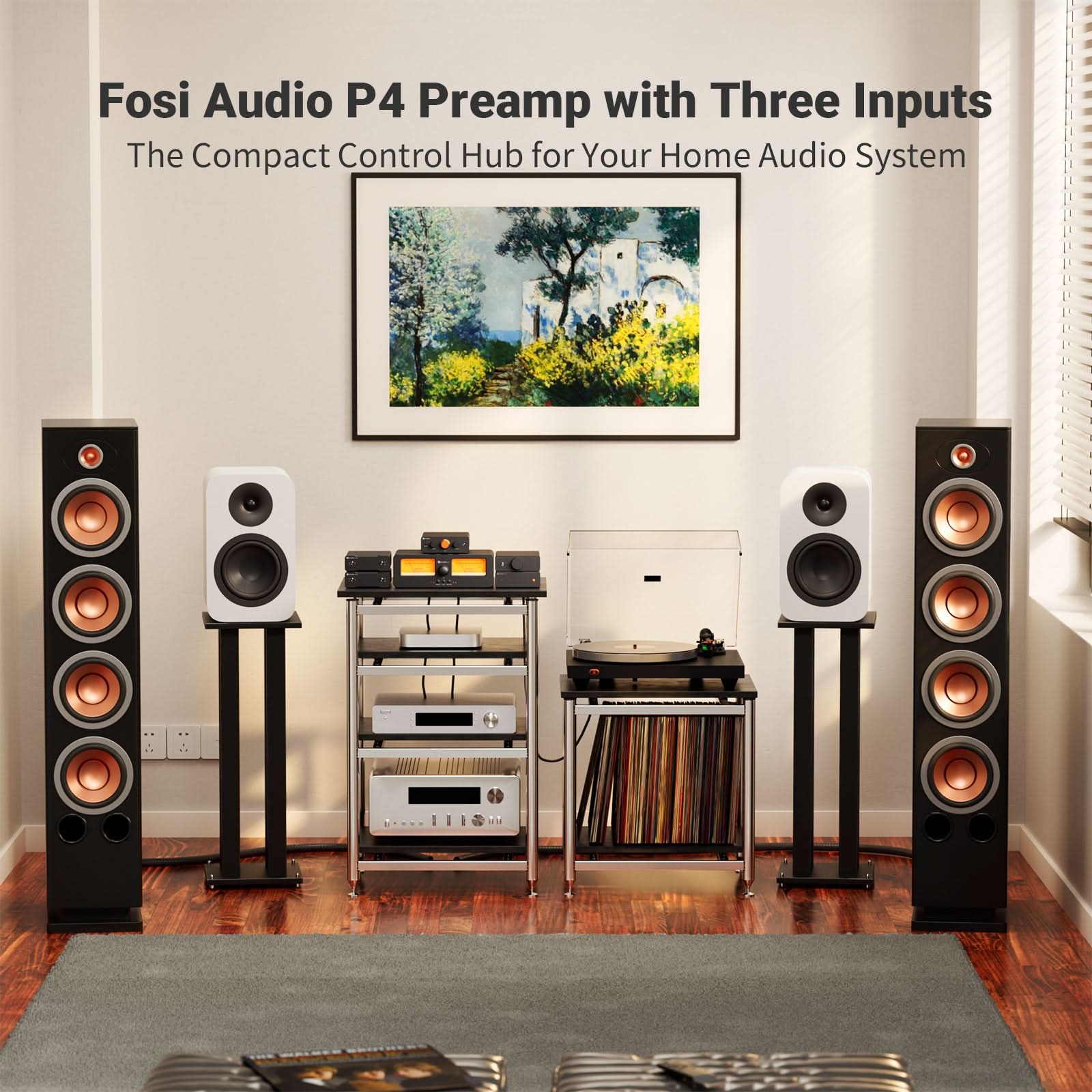 Fosi Audio P4 Mini Preamplifier
