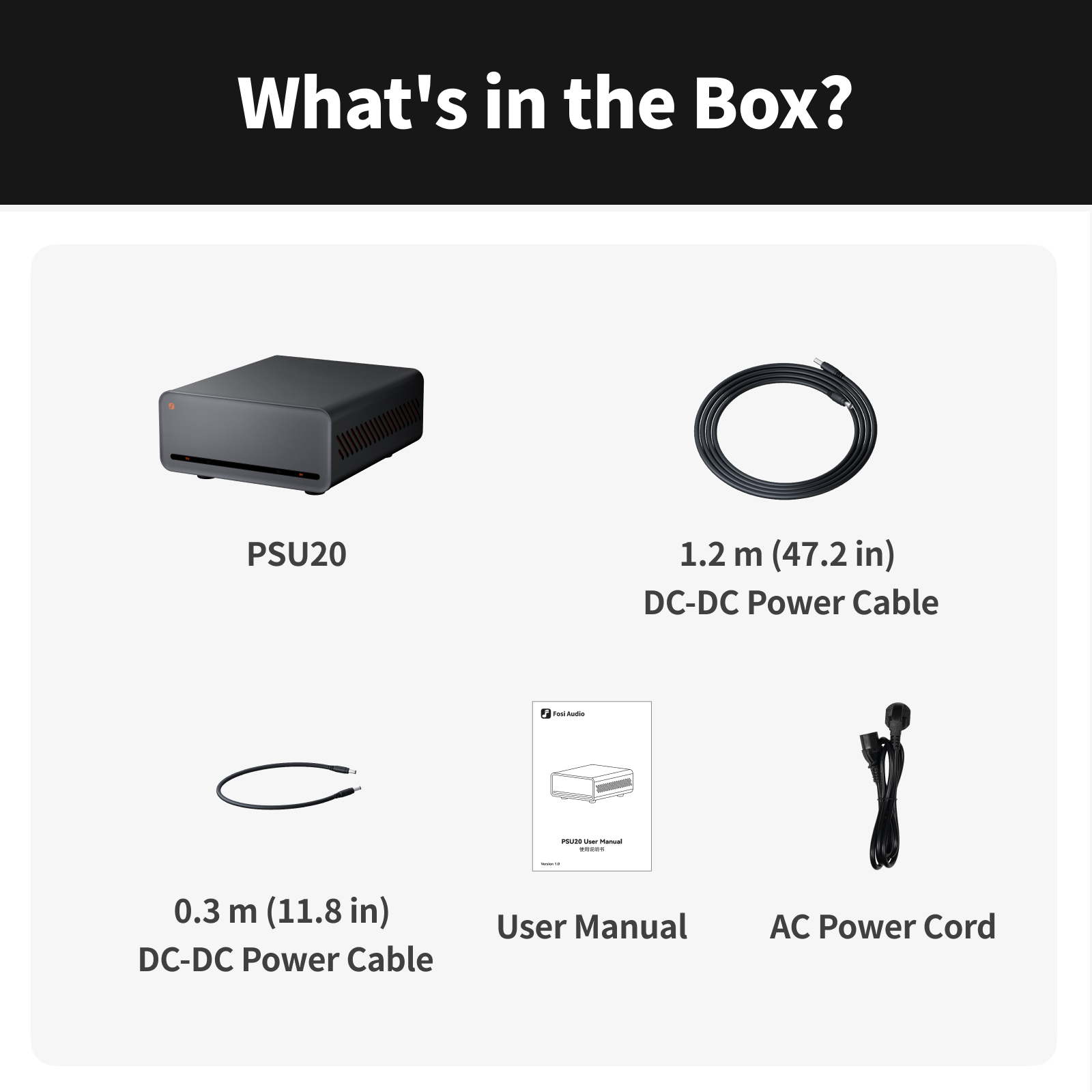 Fosi Audio PSU20 Linear Power Supply