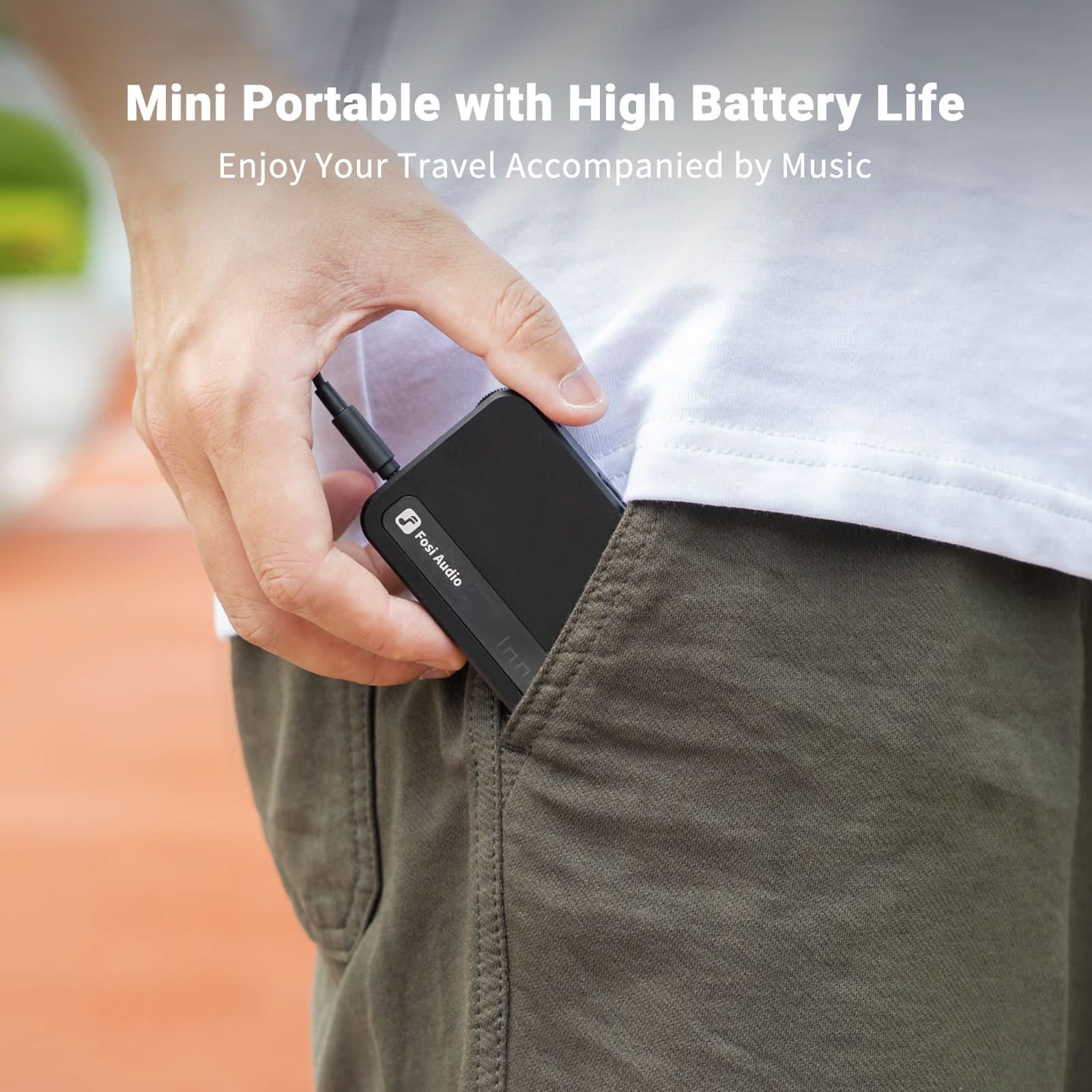 Fosi Audio N3 Portable Bluetooth Headphone Amplifier
