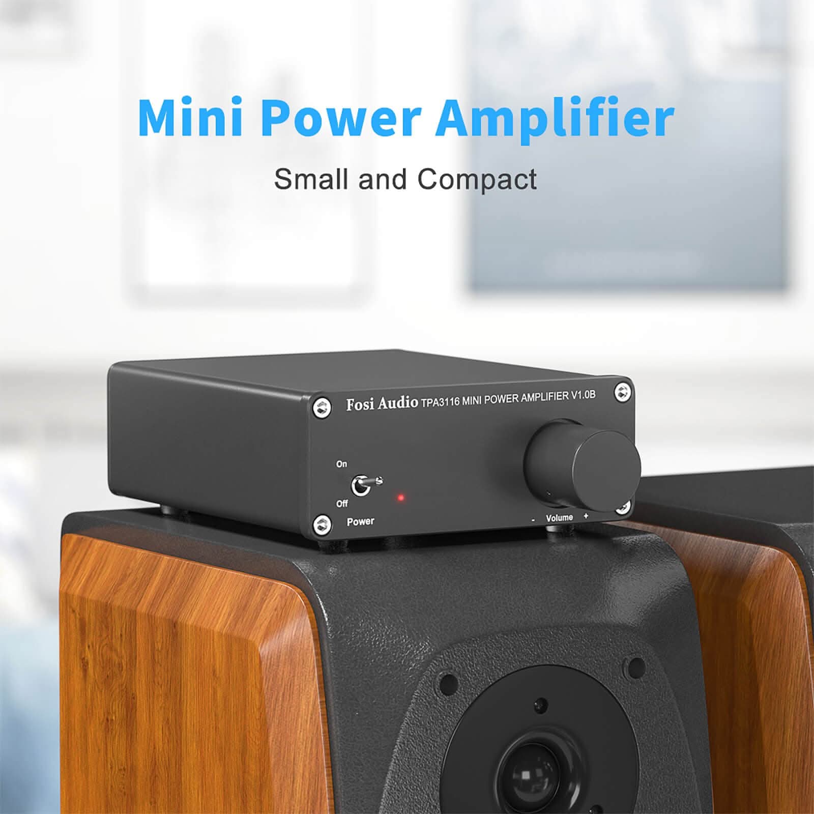 Fosi Audio V1.0 Mini Stereo Audio Amplifier - Fosi Audio