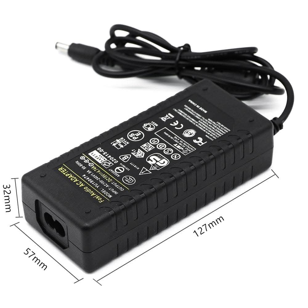 19V 4.7A 90W Power Adapter Supply - Fosi Audio