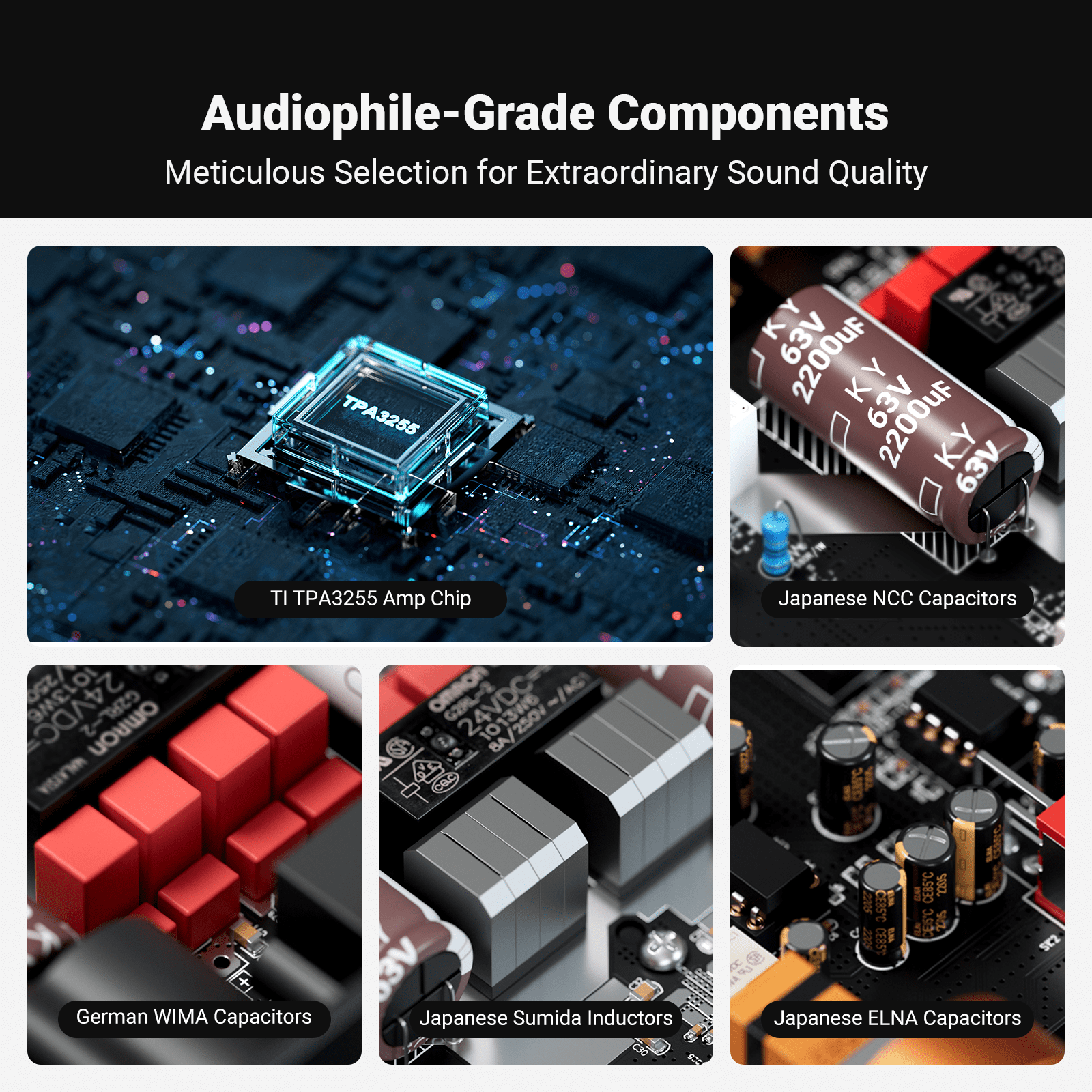 Fosi Audio ZA3 Balanced Stereo Amplifier - Fosi Audio