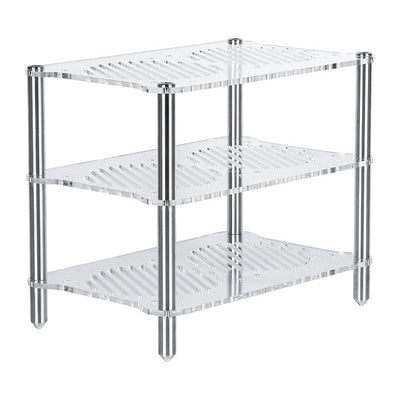 Fosi Audio 3-Layer Acrylic Rack for Audio Components