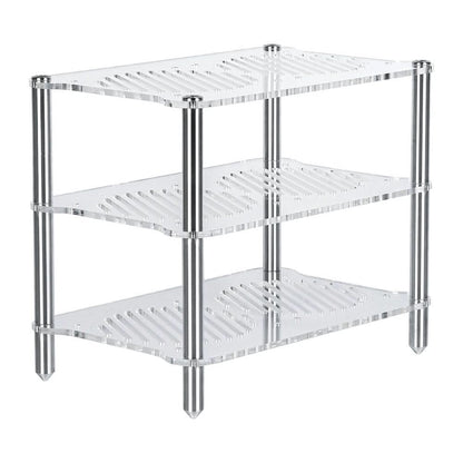 Fosi Audio 3-Layer Acrylic Rack for Audio Components