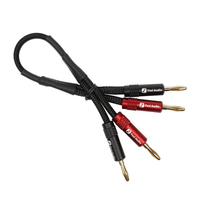 Fosi Audio Oxygen-Free Copper Speaker Cables（2 Pairs）