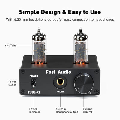 Fosi Audio P2 Headphone Amplifier