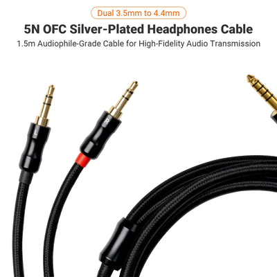 4.4mm Standard Cable for i5 Planar Magnetic Headphones