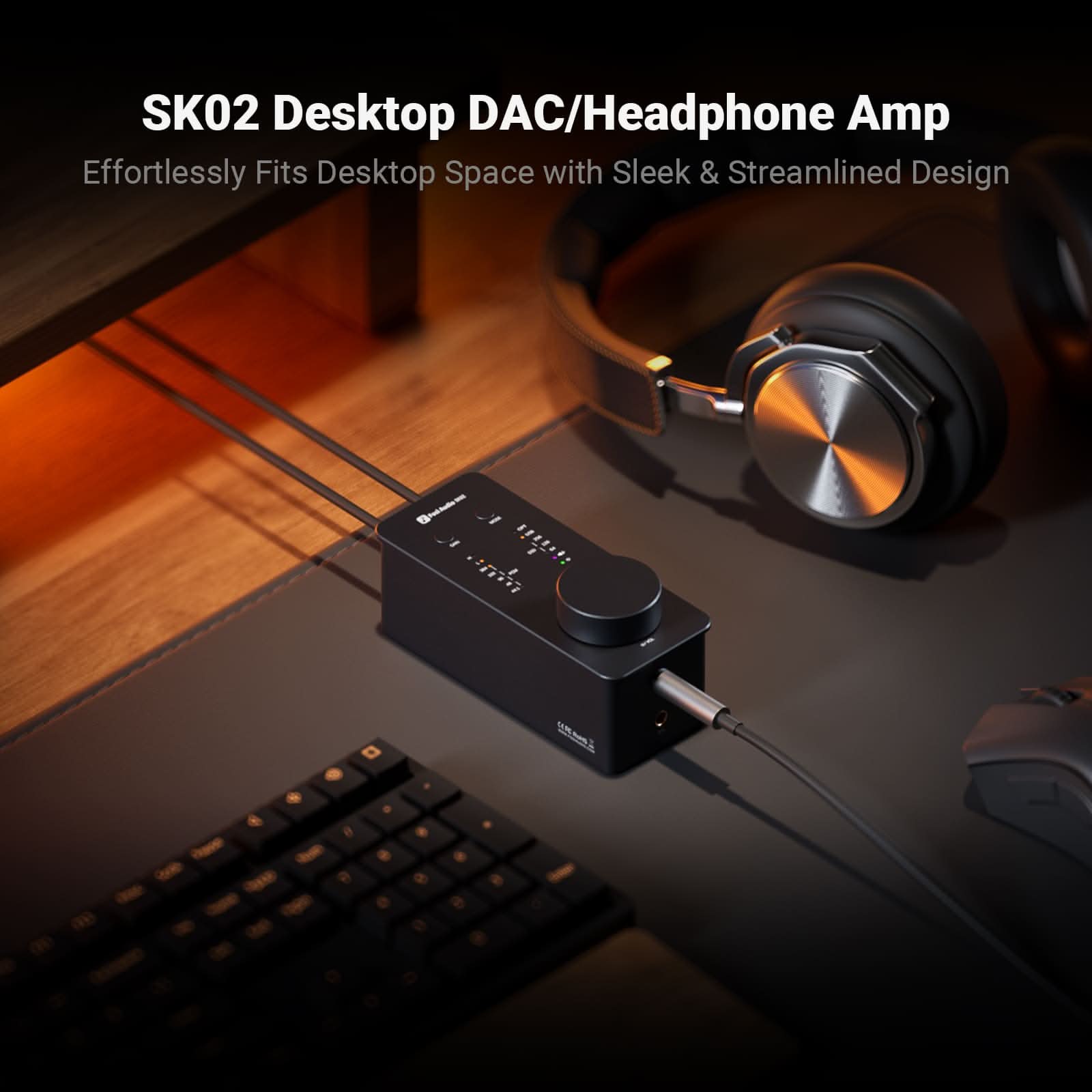 Fosi Audio SK02 Desktop DAC Headphone Amplifier – Fosi Audio EU