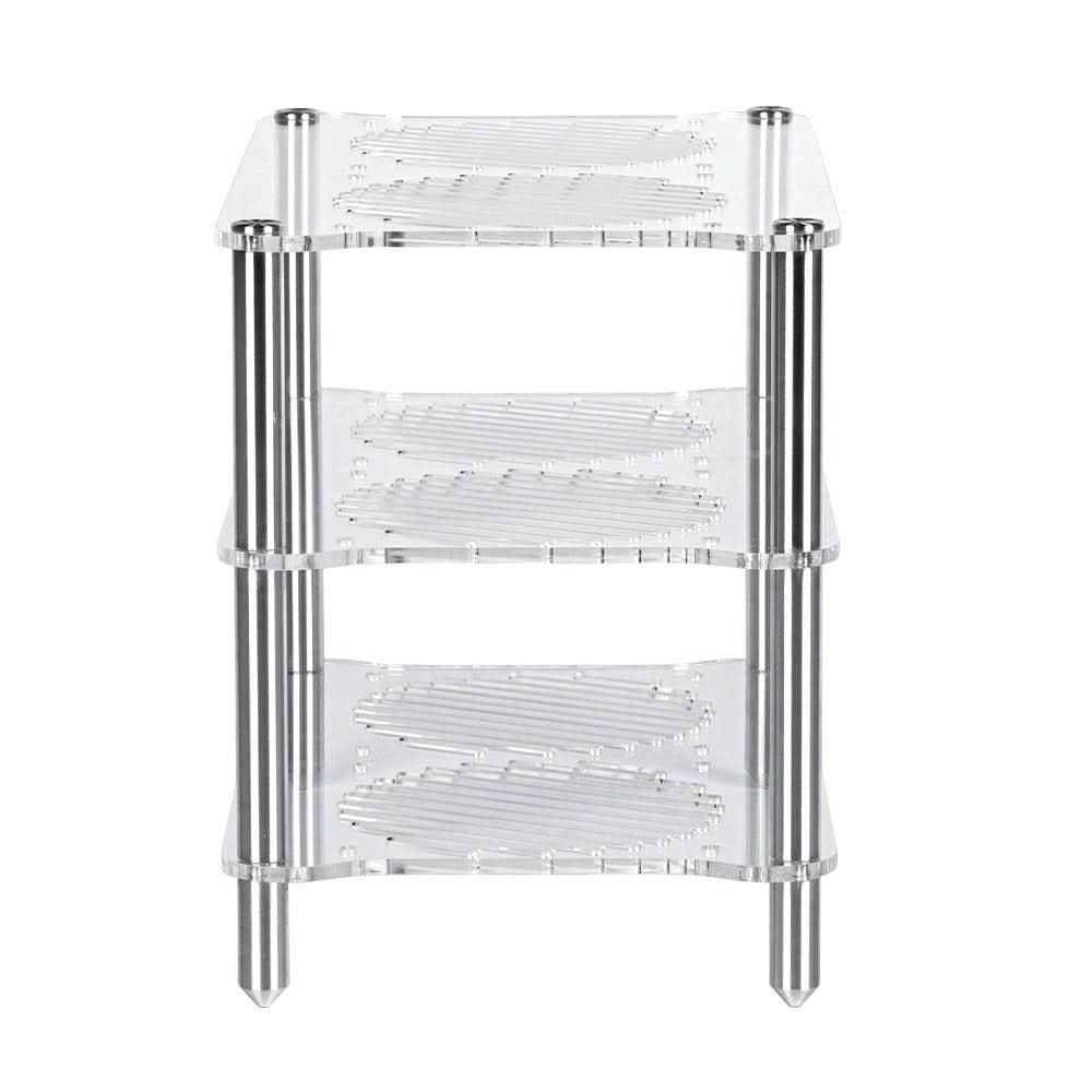 Fosi Audio 3-Layer Acrylic Rack for Audio Components