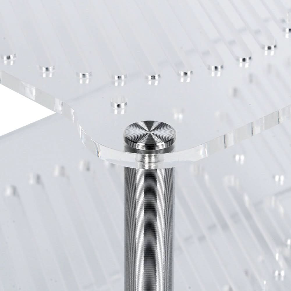 Fosi Audio 3-Layer Acrylic Rack for Audio Components