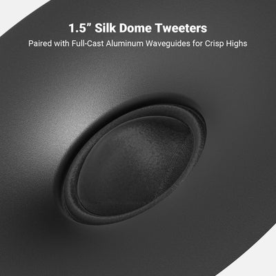 Fosi Audio SP601 Bookshelf Passive Speakers