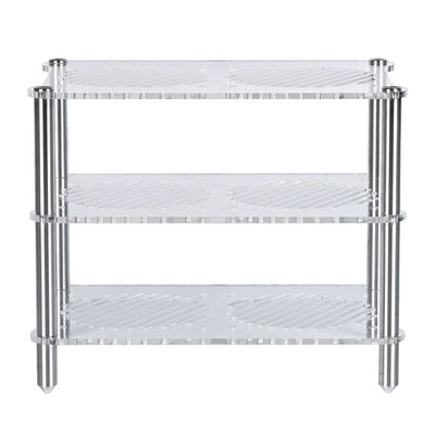 Fosi Audio 3-Layer Acrylic Rack for Audio Components