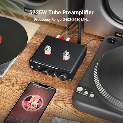 Fosi Audio Box X3 Bluetooth Vacuum Tube Phono Preamp
