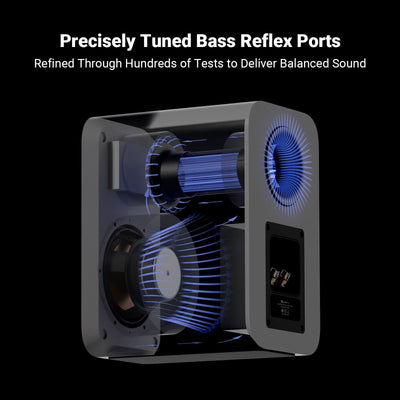 Fosi Audio SP601 Bookshelf Passive Speakers