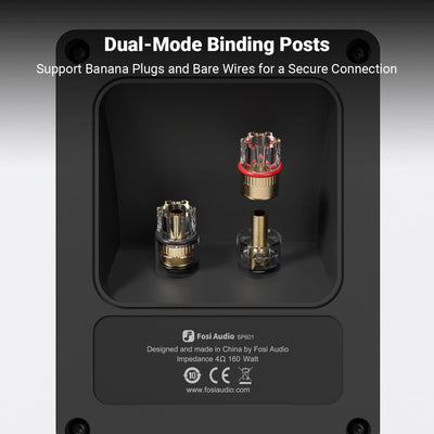 Fosi Audio SP601 Bookshelf Passive Speakers