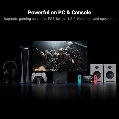 Fosi Audio StepSense C3 Gaming Audio DAC & Headphone Amp