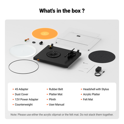 Fosi Audio Luna3 Plattenspieler