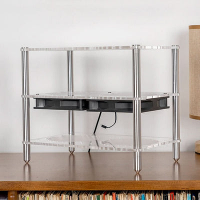 Fosi Audio 3-Layer Acrylic Rack for Audio Components