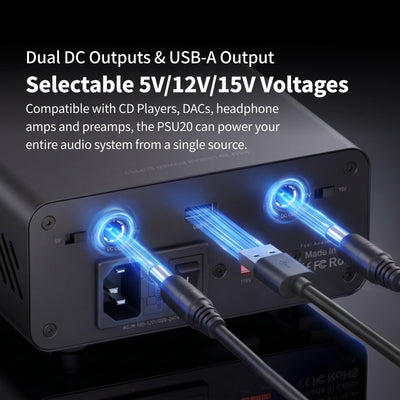 Fosi Audio PSU20 Linear Power Supply