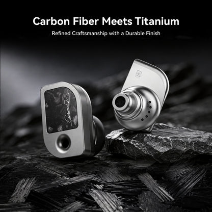 Fosi Audio Carbon12 World's First UTPT™ Pure Carbon IEM
