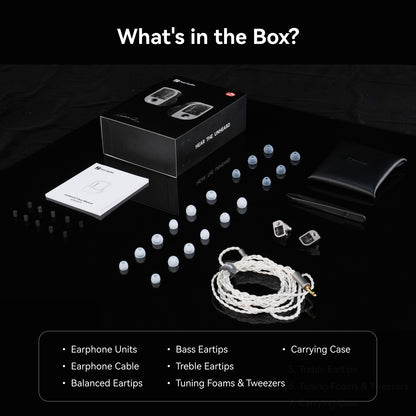 Fosi Audio Carbon12 World's First UTPT™ Pure Carbon IEM