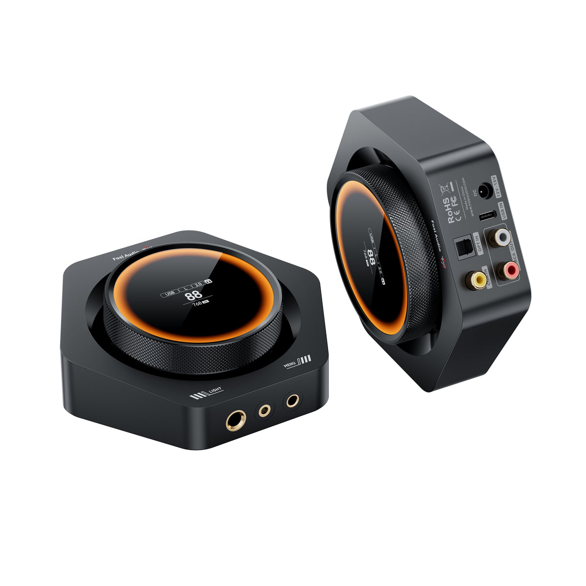 Fosi Audio ZH1 Smart-Tuned Fully Balanced Desktop DAC Amp