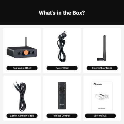 Fosi Audio HT4S 4.1/5 Channel Bluetooth Amplifier