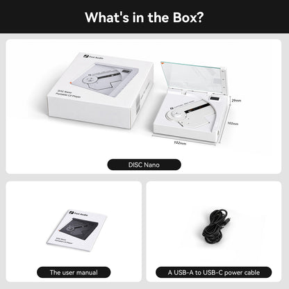 Fosi Audio DISC Nano CD Player