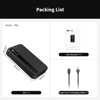 Fosi Audio N3 Portable Bluetooth Headphone Amplifier