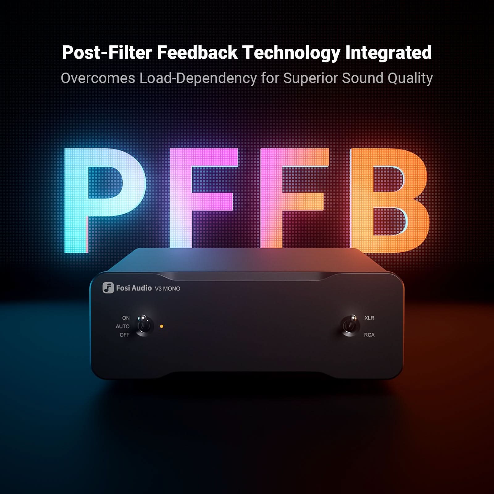 Fosi Audio V3 Mono Monoblock Power Amplifier