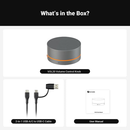 Fosi Audio VOL20 Bluetooth Volume Control Knob