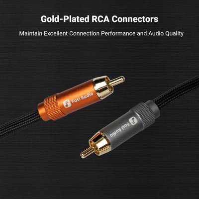 Fosi Audio RCA Cables for Home Audio Systems