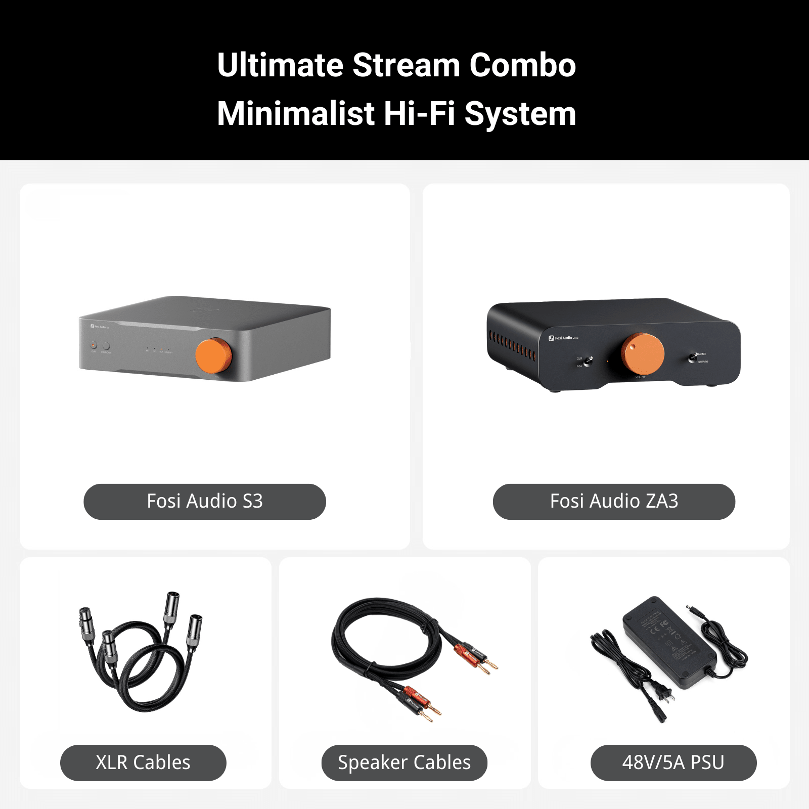 Fosi Audio S3 Balanced HiFi Streamer