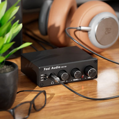 Fosi Audio Q4 Desktop DAC Headphone Amplifier
