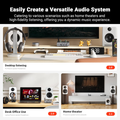 Fosi Audio T20X MKII Vacuum Tube Amplifier