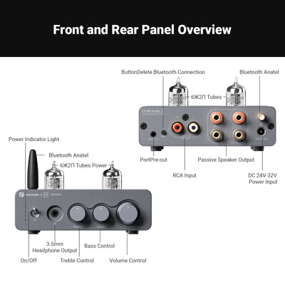 Fosi Audio T20X MKII Vacuum Tube Amplifier