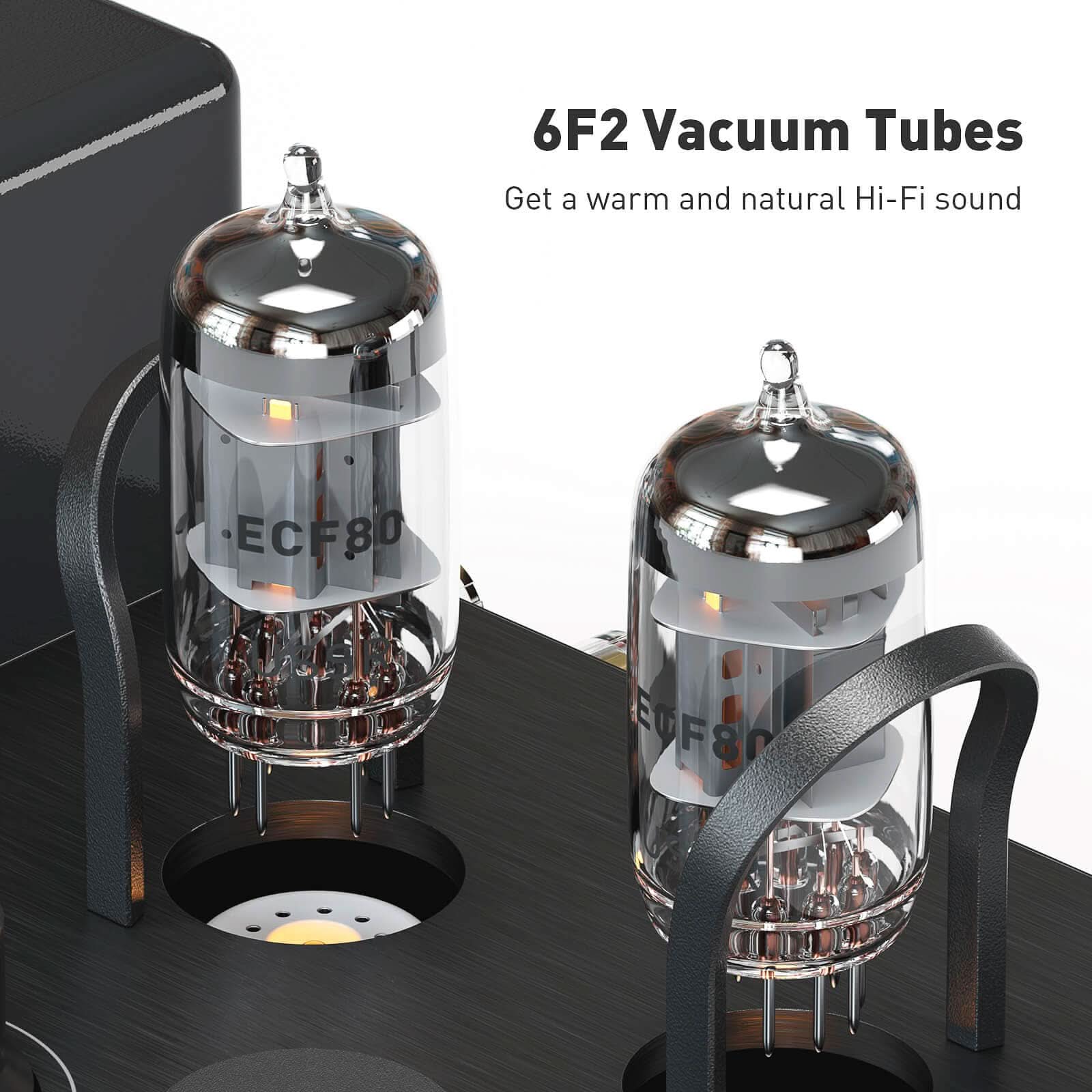Fosi Audio T3 Bluetooth 5.0 Hybrid Stereo Tube Amp Class AB – Fosi