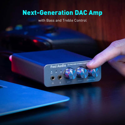 Fosi Audio K5 Pro Gaming DAC Headphone Amplifier - Fosi Audio