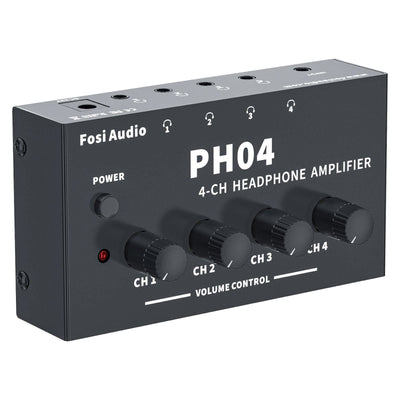 Fosi Audio PH04 4 Channel Headphone Amplifier - Fosi Audio