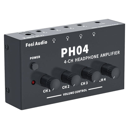 Fosi Audio PH04 4 Channel Headphone Amplifier - Fosi Audio