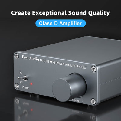 Fosi Audio V1.0G Mini Stereo Audio Amplifier - Fosi Audio