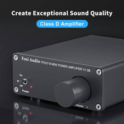 Fosi Audio V1.0 Mini Stereo Audio Amplifier - Fosi Audio