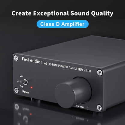 Fosi Audio V1.0 Mini Stereo Audio Amplifier - Fosi Audio
