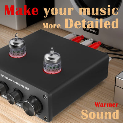 Fosi Audio Box X4 MM Turntable Phono Preamplifier - Fosi Audio