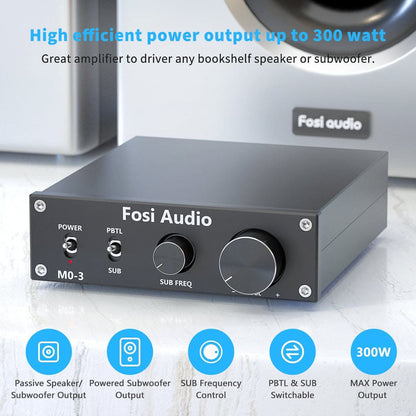 Fosi Audio M03 Subwoofer Mono Amplifier - Fosi Audio