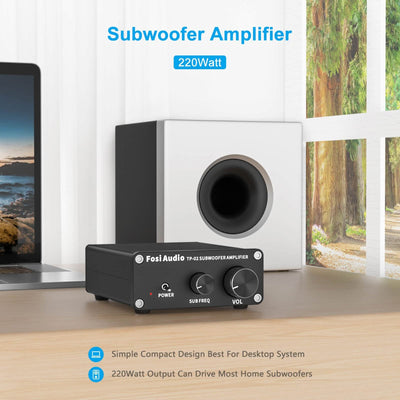 Fosi Audio TP - 02 Subwoofer Amplifier - Fosi Audio