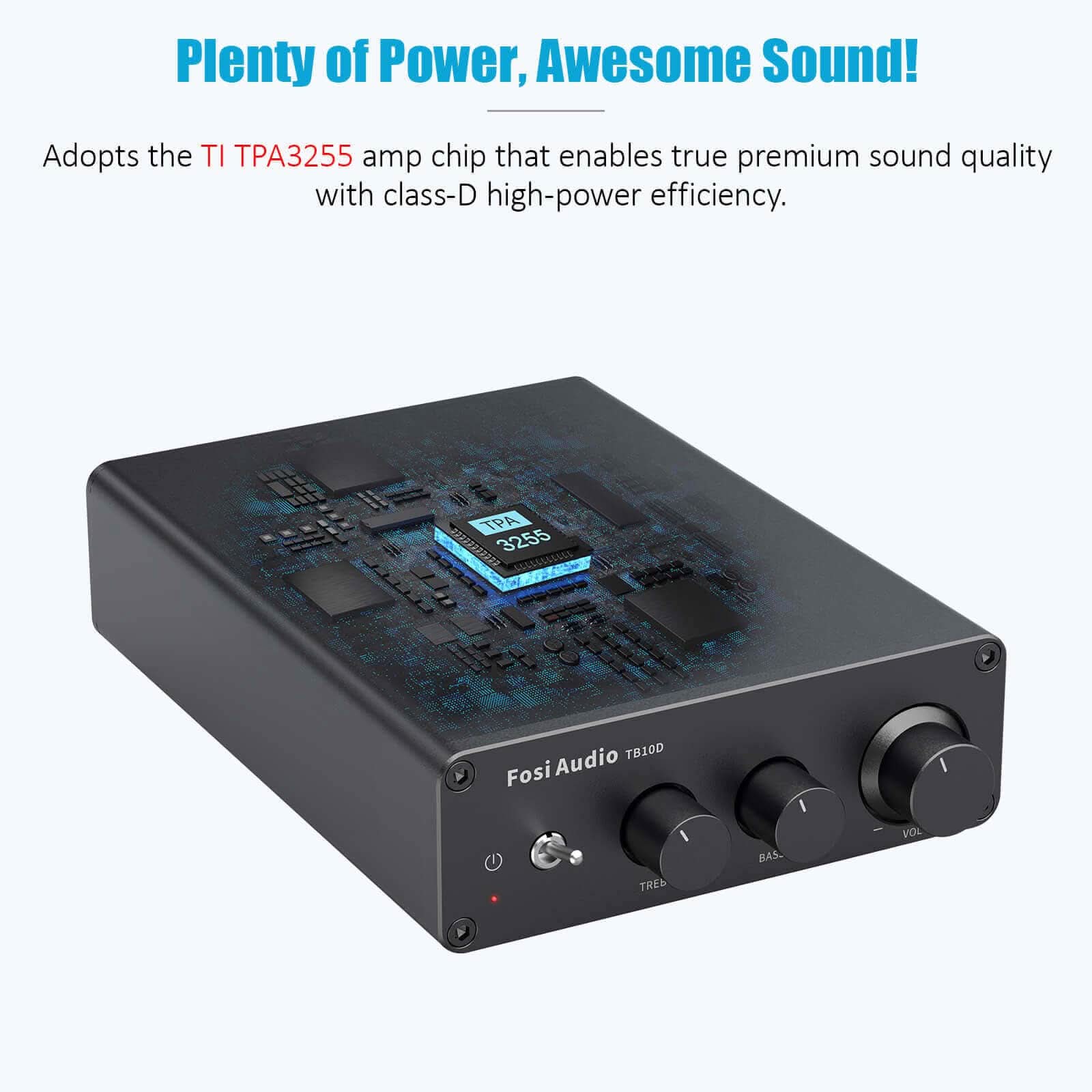 Fosi Audio TB10D Stereo Audio Amplifier - Fosi Audio