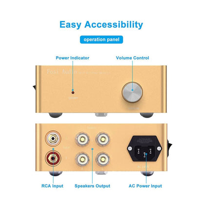 Fosi Audio HD - A1 Hi - Fi Home Class AB Power Amplifier - Fosi Audio