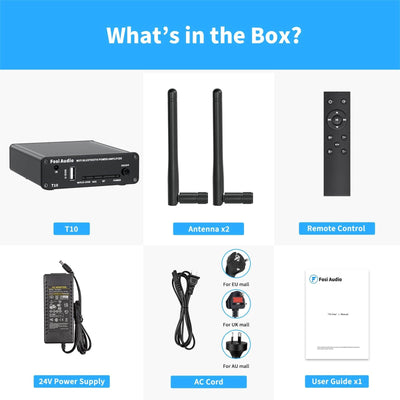 Fosi Audio T10 WiFi & Bluetooth Amplifier - Fosi Audio